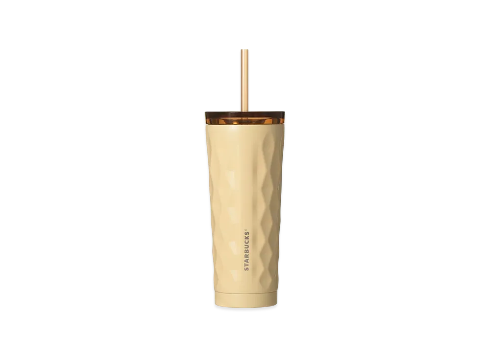 STARBUCKS Autumn Festival 2025 Stainless Cold Cup Tumbler 355ml "Moon Beige"