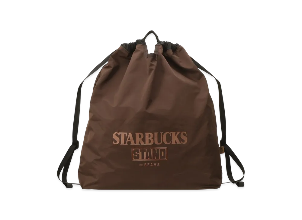STARBUCKS STAND x BEAMS 2Way Knapsack "Brown"