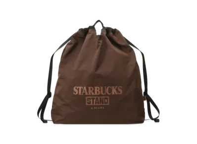 STARBUCKS STAND x BEAMS 2Way Knapsack "Brown"
