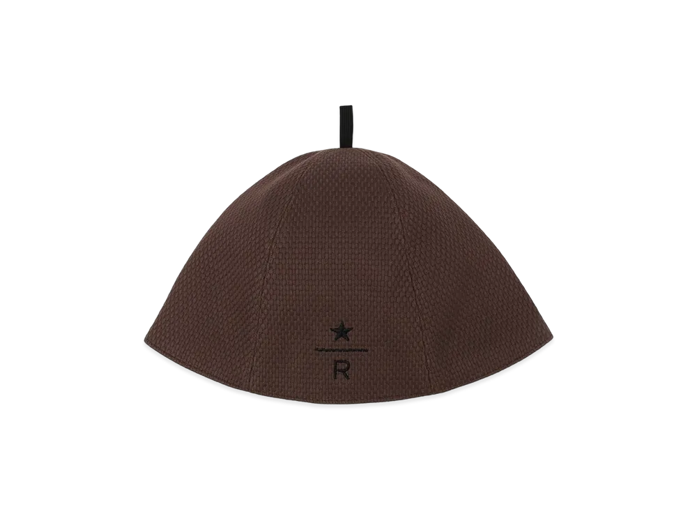 STARBUCKS STAND x BEAMS Reserve Sauna Hat "Brown"
