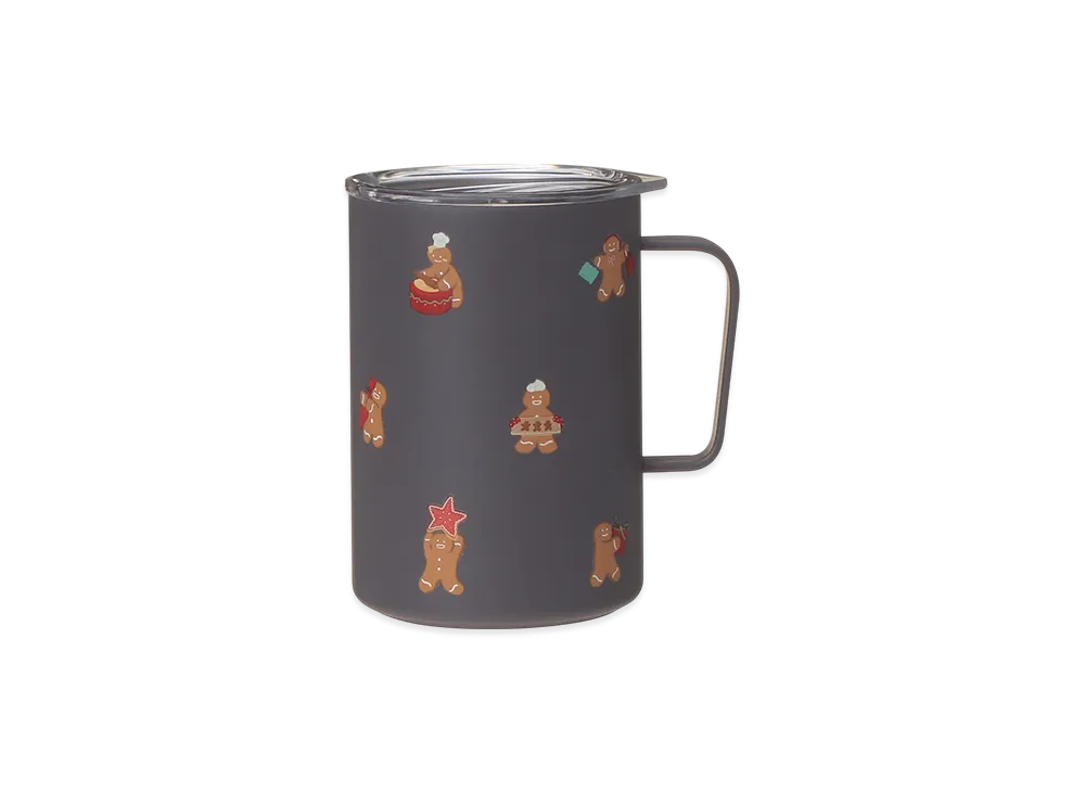エンテイ　スター　美品 STARBUCKS Holiday 2025 Stainless Mug Gingerbread Man MiiR 473ml
