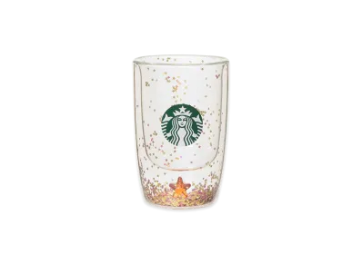 STARBUCKS Holiday 2025 Double Wall Heat-Resistant Glass Star 355ml "Clear"