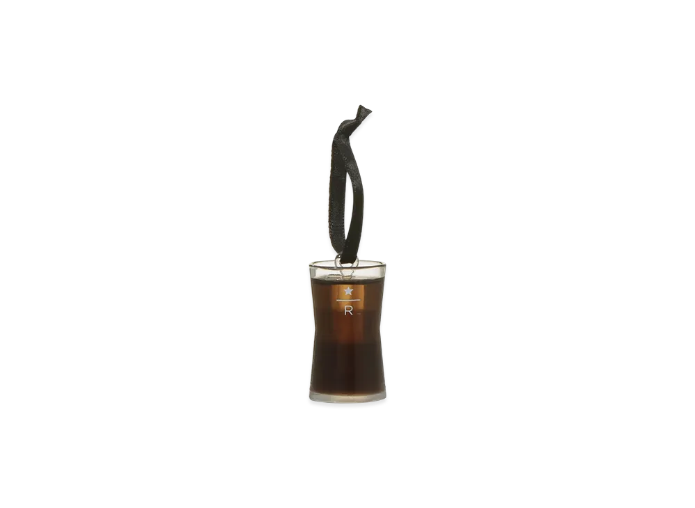 STARBUCKS Reserve Ornament Siren Glass "Brown"