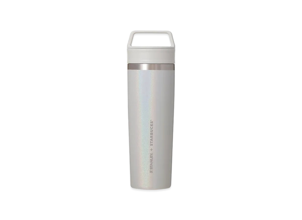 STARBUCKS Stainless Bottle STANLEY 591ml "Pearl White"