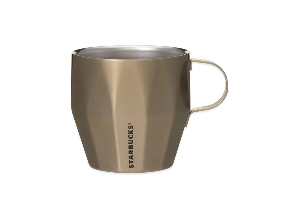 STARBUCKS Stainless Mug 414ml "Champagne Gold"