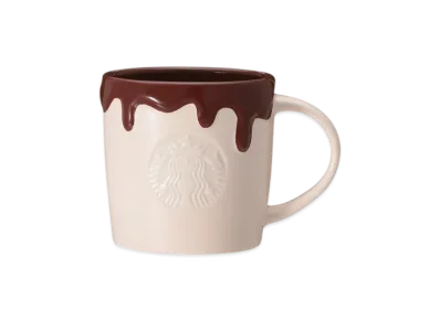 STARBUCKS Valentine 2026 Logo Mug Chocolate 355ml "Ivory"