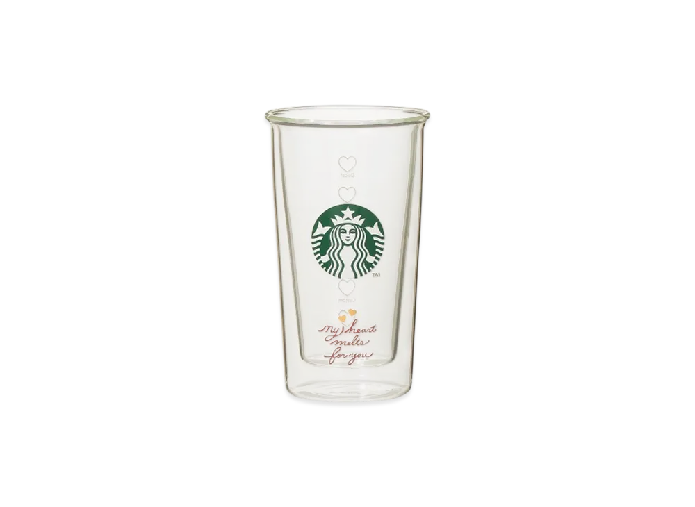 STARBUCKS Double Wall Heat-Resistant Glass 355ml "Clear"