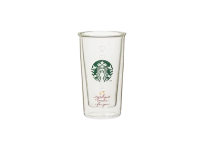 STARBUCKS Double Wall Heat-Resistant Glass 355ml "Clear"