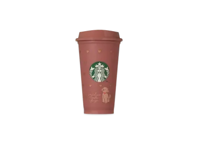 STARBUCKS Valentine 2026 Color Changing Reusable Cup 473ml "Pink"