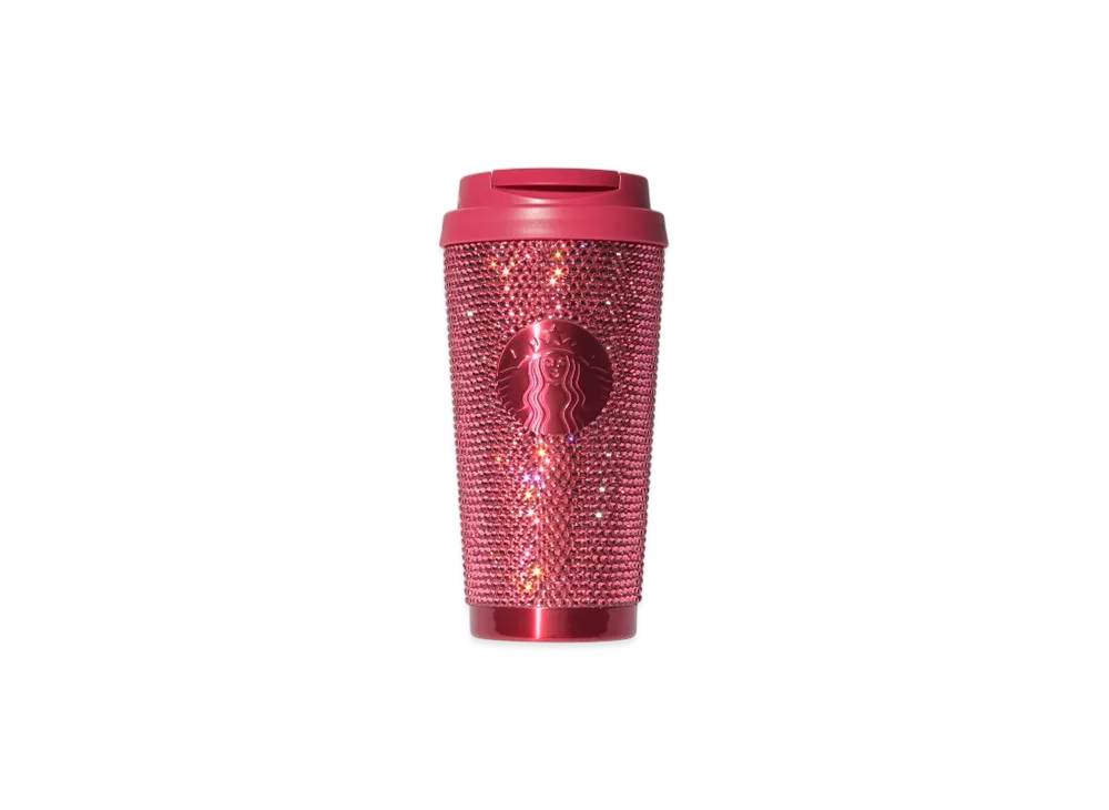 STARBUCKS Valentine 2026 Stainless Steel Tumbler Rhinestone 473ml