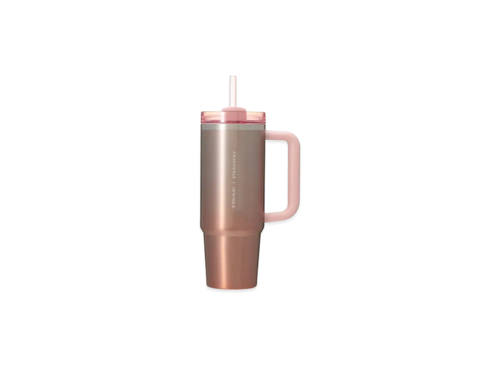 STARBUCKS 3WAY Stainless Steel Tumbler STANLEY Pink Gradation 887ml "Pink"