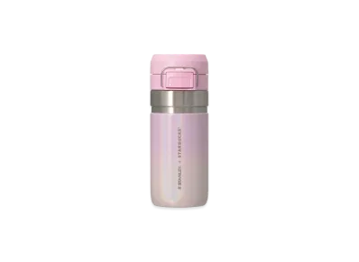STARBUCKS SAKURA 2026 Stainless Bottle STANLEY 473ml "Shiny Pink"