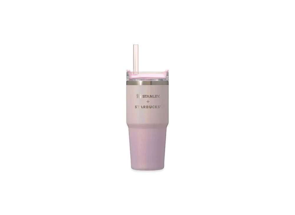 STARBUCKS SAKURA 2026 3-Way Stainless Tumbler STANLEY 414ml "Shiny Pink"