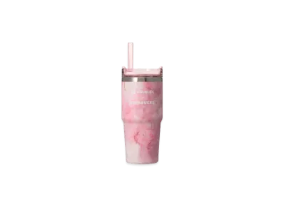 STARBUCKS SAKURA 2026 3-Way Stainless Tumbler STANLEY Marble 414ml "Pink"
