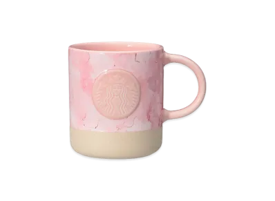 STARBUCKS SAKURA 2026 Mug Marble 355ml "Pink"