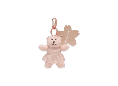 STARBUCKS SAKURA 2026 Bearista Keychain "Pink"