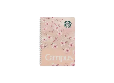 STARBUCKS SAKURA 2026 STARBUCKS Campus Ring Notebook "Beige"