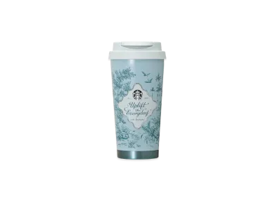 STARBUCKS Stainless Steel Tumbler Natural Blue 473ml "Blue"