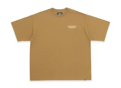 STARBUCKS STAND by BEAMS Animal Print T-Shirt Giraffe "Brown"