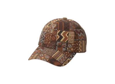 STARBUCKS STAND by BEAMS All-Over Print Cap "Brown"