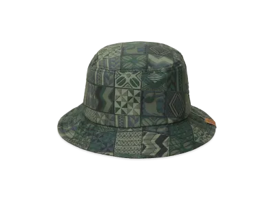 STARBUCKS STAND by BEAMS All-Over Print Bucket Hat "Green"