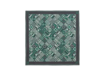 STARBUCKS STAND by BEAMS All-Over Print Bandana "Green"