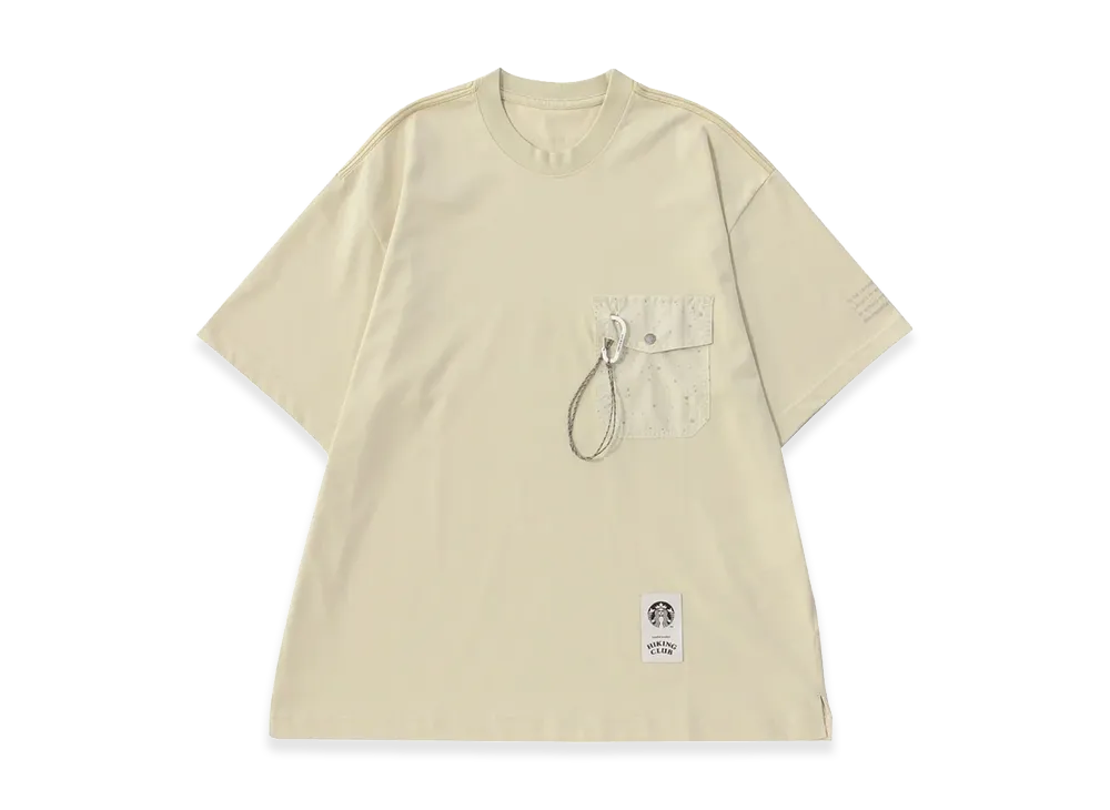 STARBUCKS x and wander Pocket Tee "Off White"
