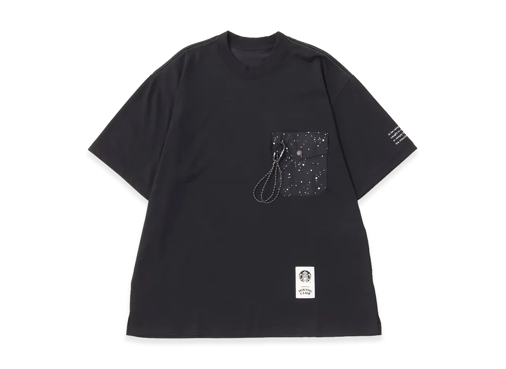STARBUCKS x and wander Pocket Tee "Navy"
