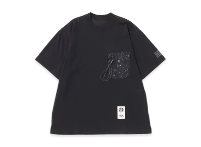 STARBUCKS x and wander Pocket Tee "Navy"