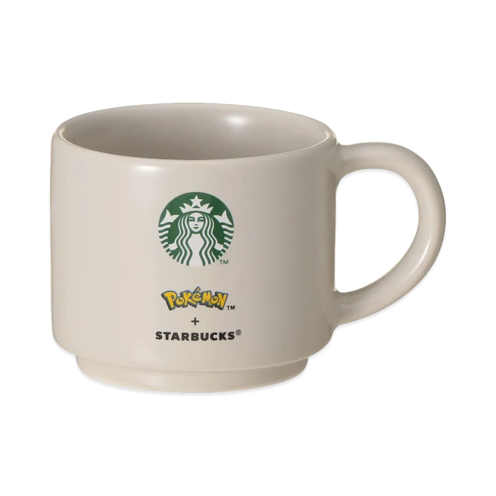 STARBUCKS x Pokemon Stacking Demi Mug Coffee Connection 89ml "White"