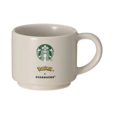 STARBUCKS x Pokemon Stacking Demi Mug Coffee Connection 89ml "White"