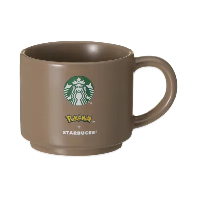 STARBUCKS x Pokemon Stacking Demi Mug Coffee Adventure 89ml "Beige"