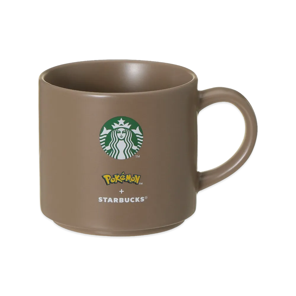STARBUCKS x Pokemon Stacking Mug Coffee Adventure 355ml "Beige"