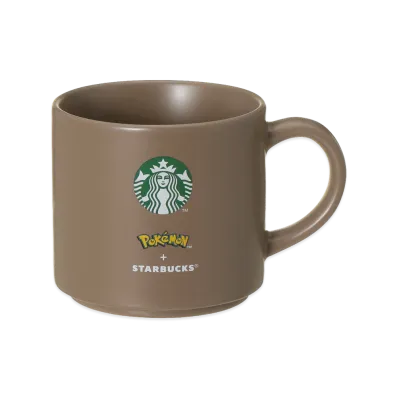 STARBUCKS x Pokemon Stacking Mug Coffee Adventure 355ml "Beige"