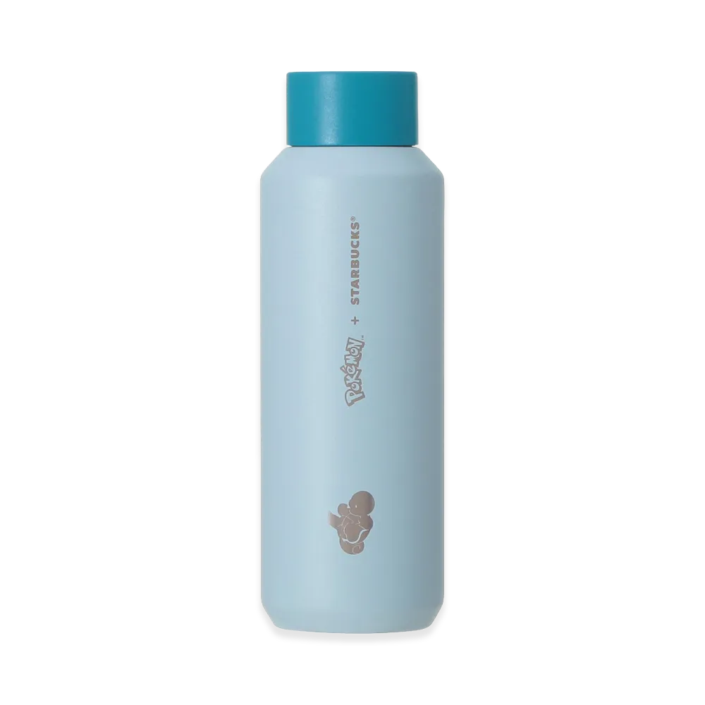 STARBUCKS x Pokemon Stainless Steel Bottle Squirtle 473ml "Blue"