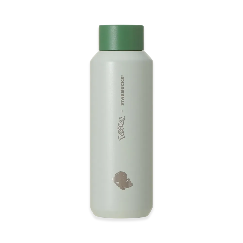 STARBUCKS x Pokemon Stainless Steel Bottle Bulbasaur 473ml "Green"