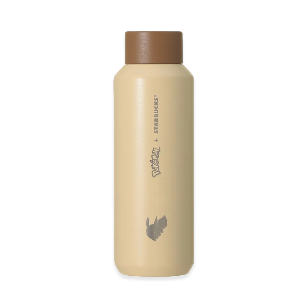 STARBUCKS x Pokemon Stainless Steel Bottle Eevee 473ml "Brown"
