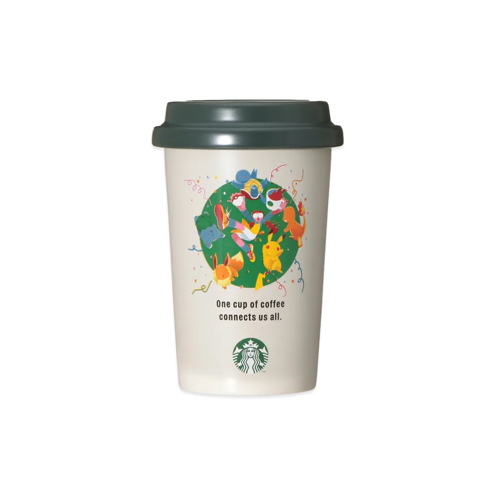 STARBUCKS x Pokemon Ceramic Canister Coffee Connection "White"