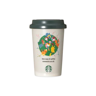 STARBUCKS x Pokemon Ceramic Canister Coffee Connection "White"