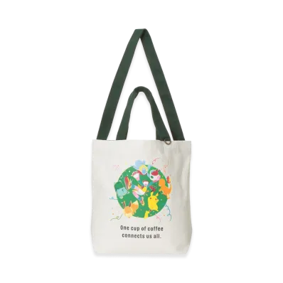 STARBUCKS x Pokemon Tote Bag Coffee Connection "White"