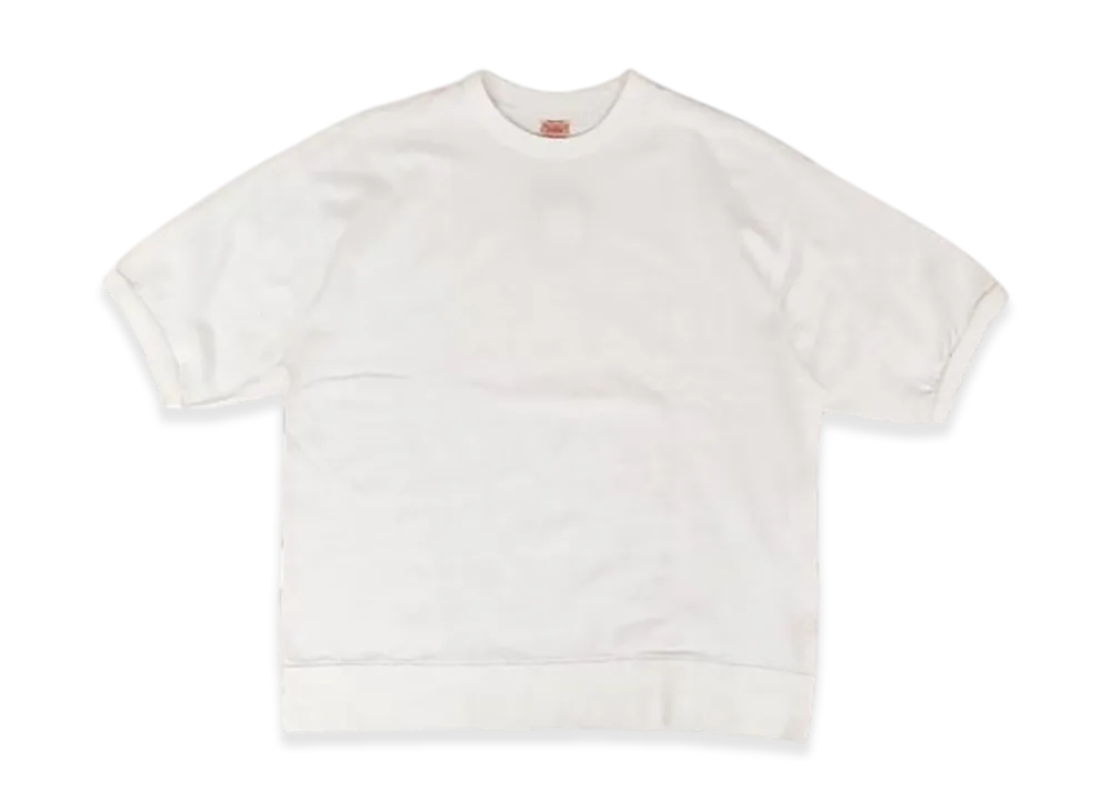 STABRIDGE - The Apartment Special Order - "Healthknit" S/S Baggy Crew Neck "White"