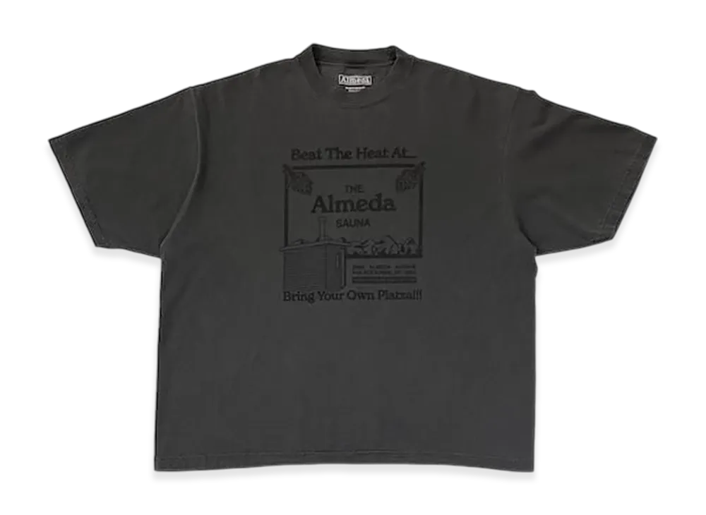 STABRIDGE The Almeda Club x The Apartment" New York Sauna Tee (Saunastone) "Saunastone"