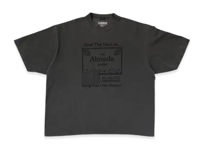 STABRIDGE The Almeda Club x The Apartment" New York Sauna Tee (Saunastone) "Saunastone"