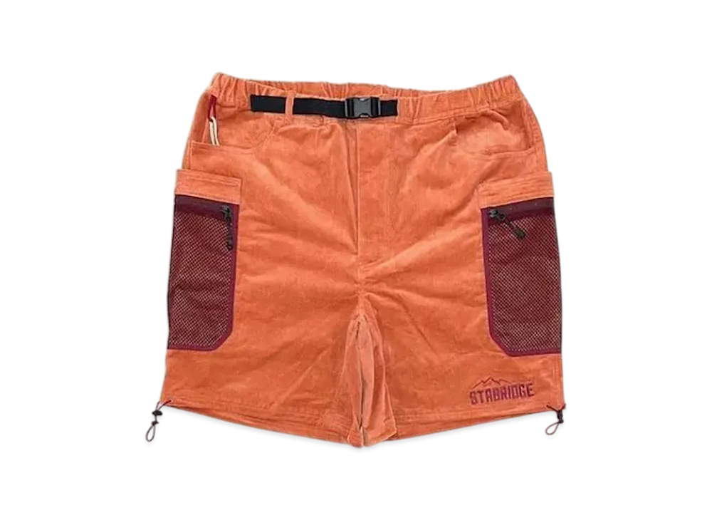 STABRIDGE x Grip Swany Inner City Explorer Shorts 1 Cords "Coral/Burgundy"