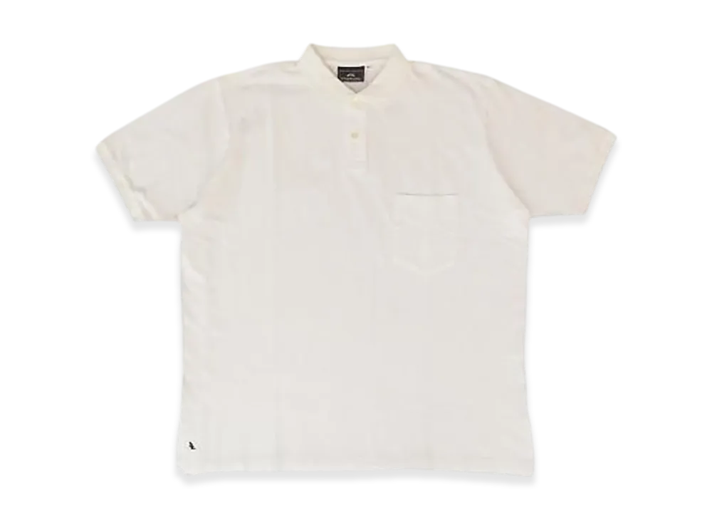 STABRIDGE x Lo Life Pique Big Polo Shirts "White"