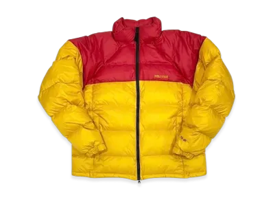 STABRIDGE x Marmot - The Apartment Exclusive Down Sweater Jacket "Gold/Team Red"