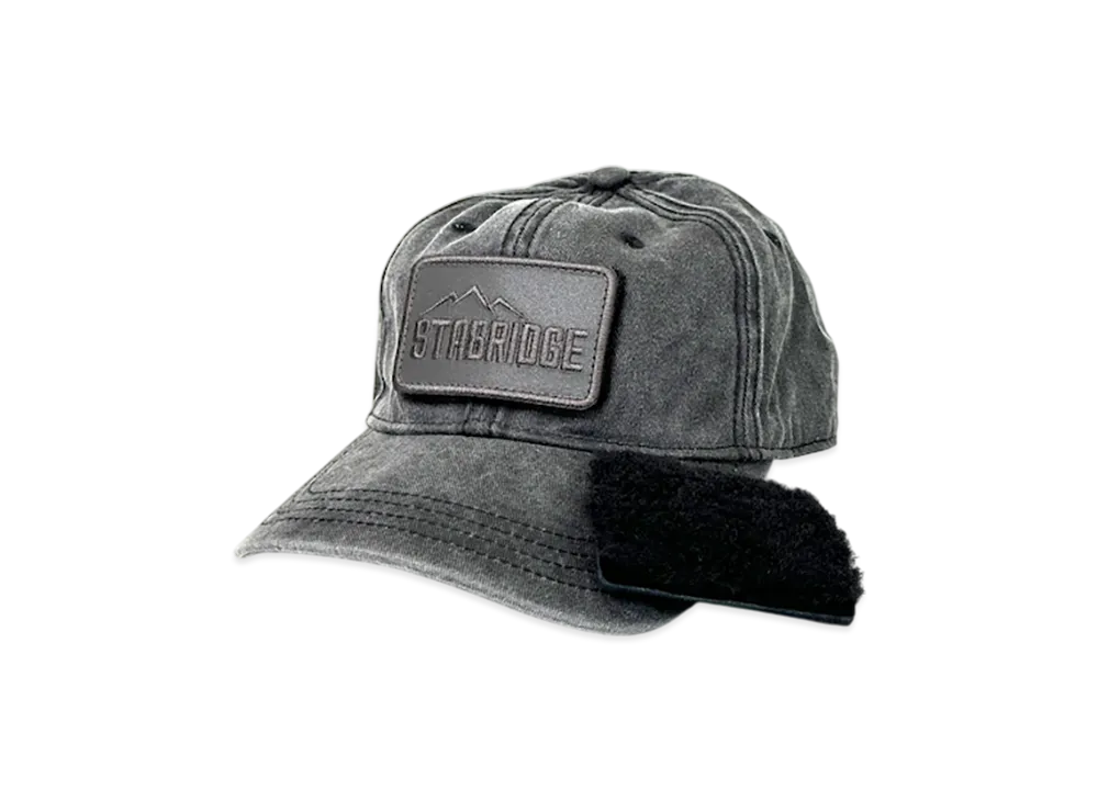 STABRIDGE x Removable Patch Cap "Washed Black"