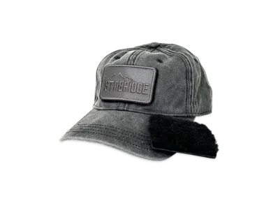 STABRIDGE x Removable Patch Cap "Washed Black"