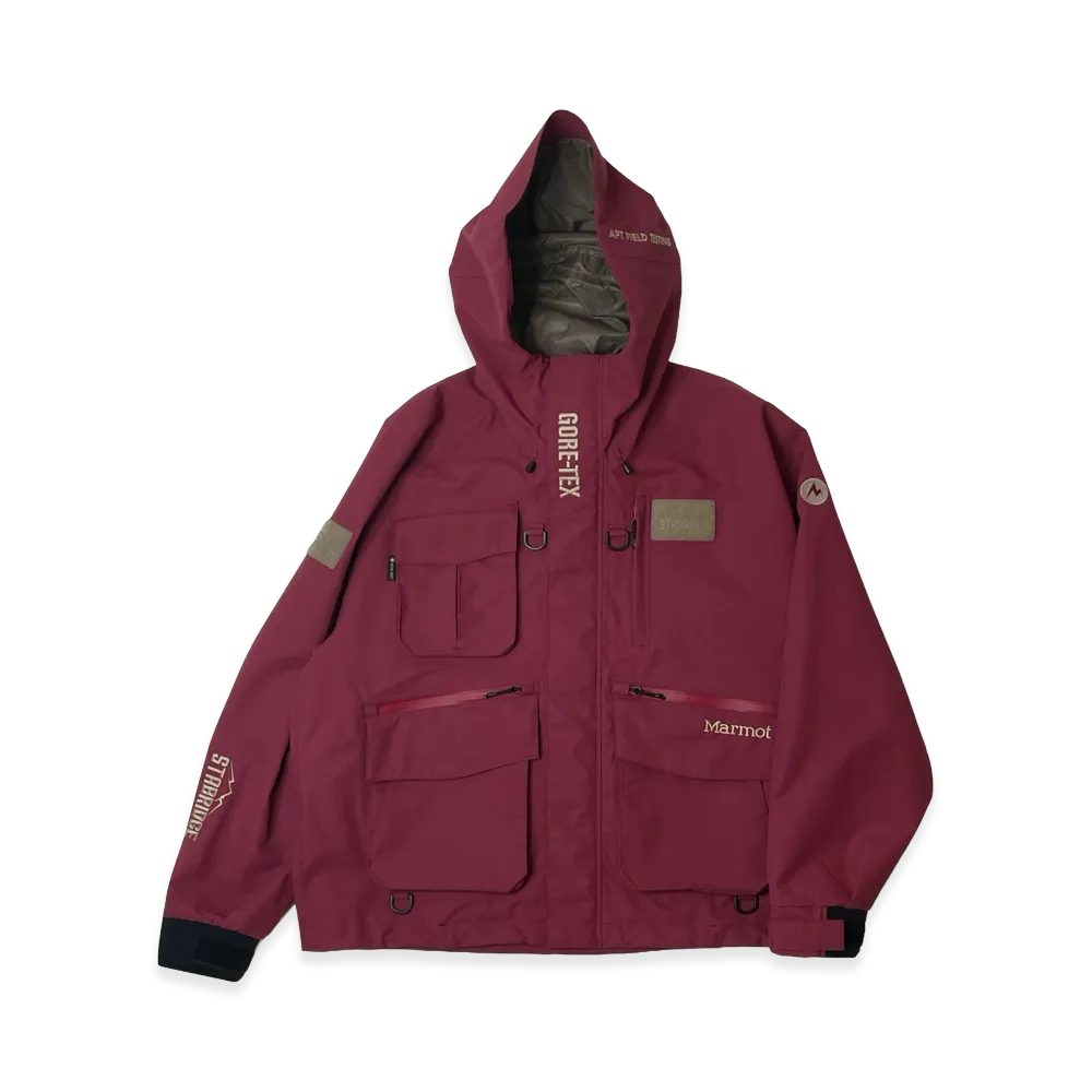STABRIDGE x Marmot GORE-TEX River Guide Jacket "Nuptial Bordeaux"