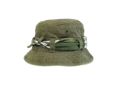 STABRIDGE Bandana Jungle Hat "Washed Olive"